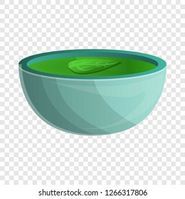 Spinach soup icon. Cartoon of spinach soup vector icon for web design for web design