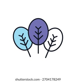 Spinach Vector icon stock illustration