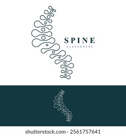 Spinal cord vector icons. Spine icon set. Simple set of spine vector icons. Vector spine icons. Human bone