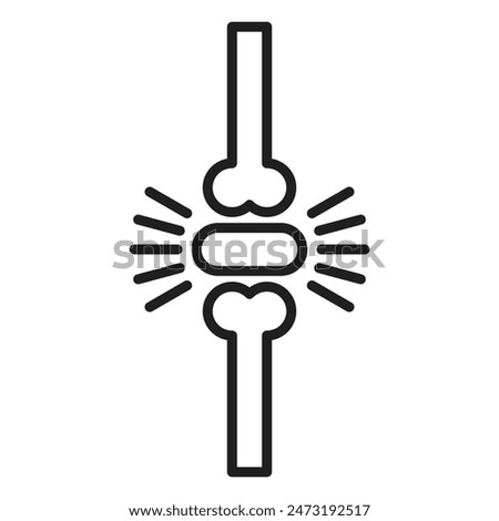 Spinal Herniation Icon Ideal for Medical and Anatomy Illustrations