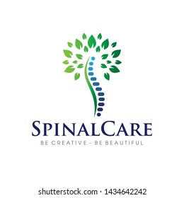 Spinal, Spinal Nutrition, Family Spinal, Spinal Care Logo Design Vector