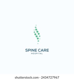 Spine Care Hospital logo Design Vector High Quality. Spine clinic Logo Design