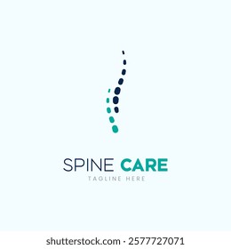 Spine Care Hospital logo Design Vector High Quality. Spine clinic Logo Design. Spine Care, Chiropractic Concept for hospital 
