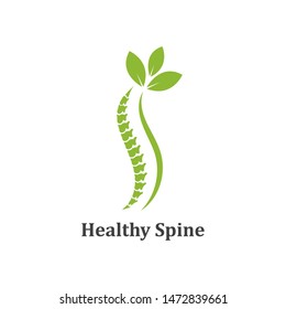 Spine diagnostics logo. icon template, vector illustration design