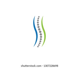 Spine diagnostics symbol design