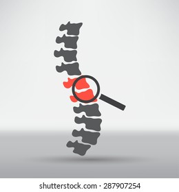 Spine diagnostics symbol design