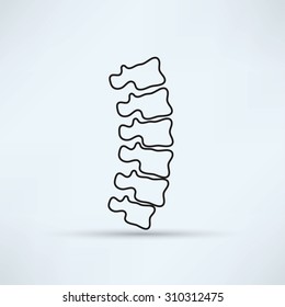 Spine diagnostics symbol design