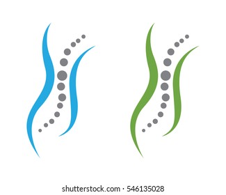 Spine diagnostics symbol design