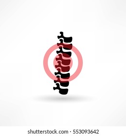Spine diagnostics symbol design