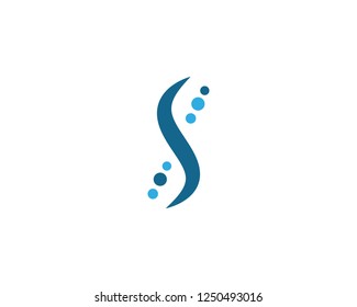Spine diagnostics symbol logo template vector illustration design 