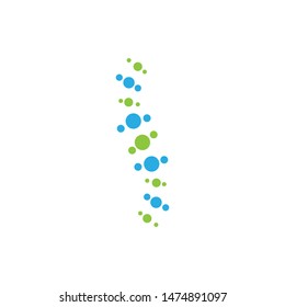 Spine diagnostics symbol logo template vector illustration design 