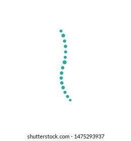 
Spine diagnostics symbol logo template vector illustration design 