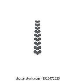 Spine diagnostics symbol logo template vector illustration design 
