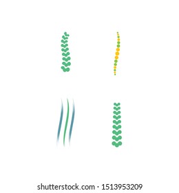 Spine diagnostics symbol logo template vector illustration design 