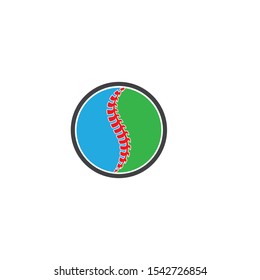 Spine diagnostics symbol logo template vector illustration design 