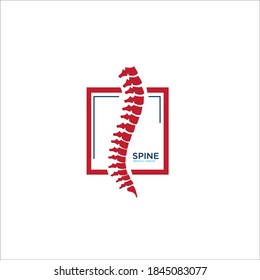 spine health logo designs simple and modern look for medicine or hospital