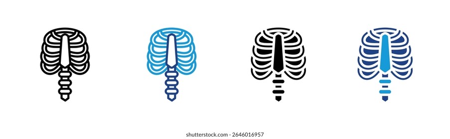 Spine Icon Element For Design