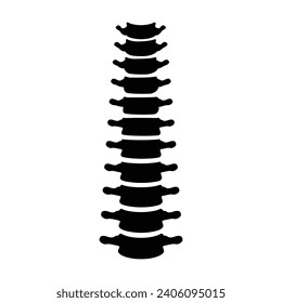 Spine icon,vector illustration logo template