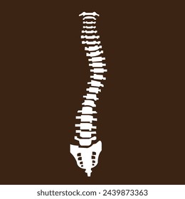 Spine icon,vector illustration logo template