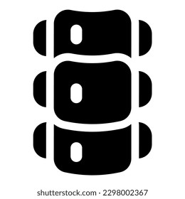 spine Illustration vector icon illustration asset
