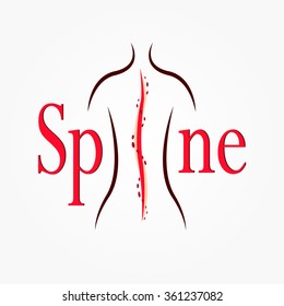 spine logo with body