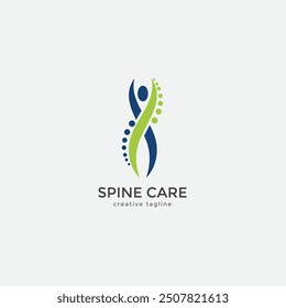 Spine logo, Chiropractic logo, Creative Chiropractic Concept Design Template, Back, Bone, Care chiropractic logo fully editable vector template