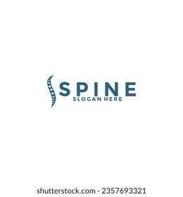 Spine logo design template icon,Chiropractic logo design unique idea concept