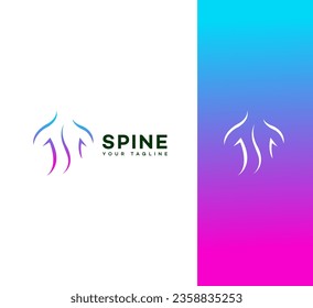 icono de la plantilla de diseño del logotipo de columna