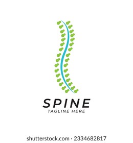 Spine logo design template.chiropractic logo design template.Spine for medical logo.Medical diagnostic spine center. 