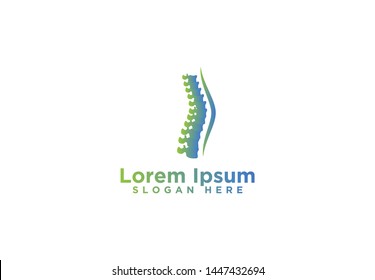 spine Logo Designs Vector Illustration