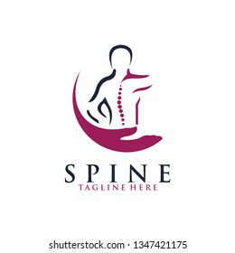 spine logo icon care health