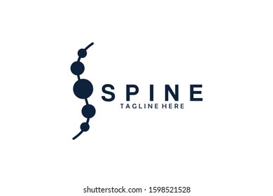 spine logo icon vector isolated