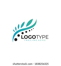 spine logo icon vector isolated