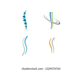 Spine logo vector icon