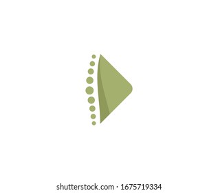 Spine logo vector icon design 
