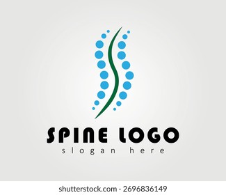 Ilustración vectorial de logotipo de columna simple para empresa