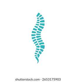 Diseño de Plantilla de Ilustración vectorial de logotipo de columna vertebral