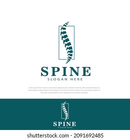 Spine for medical logo,bone symbol,icons,design templates