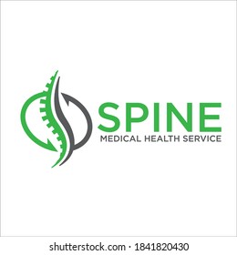 spine restore and rehabilitation logo designs simple for medical service and company