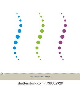 Spine Vector Logo Template Illustration Design. Vector EPS 10.