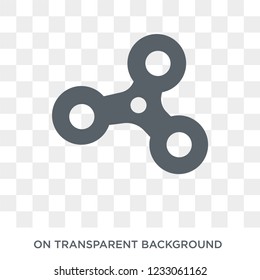 Spinner icon. Spinner design concept from Arcade collection. Simple element vector illustration on transparent background.