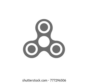 Spinner icon. Fidget spinner icon