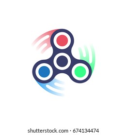 Spinner icon. Simple style