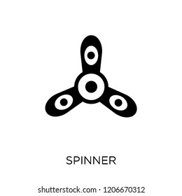 Spinner icon. Spinner symbol design from Arcade collection.