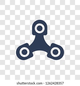 Spinner icon. Trendy Spinner logo concept on transparent background from Entertainment and Arcade collection