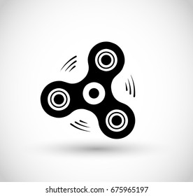 Spinner icon vector