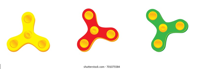 spinner.
Isolatied vector illustration.