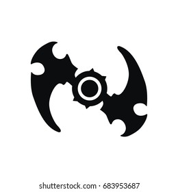 Spinner in simple style for web, print and creative design. Vector illustration