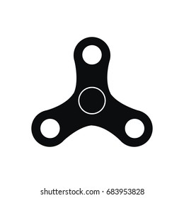Spinner in simple style for web, print and creative design. Vector illustration