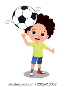 spinning ball on his finger